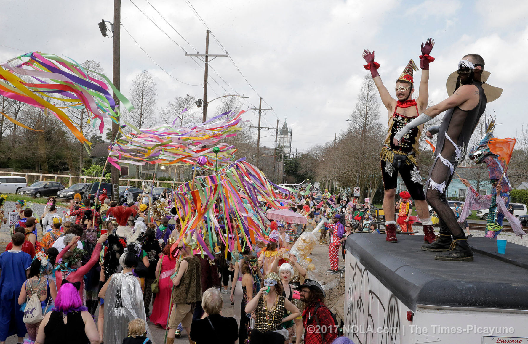 Mardi Gras: Societe de Sainte Anne meanders through New Orleans neighborhoods